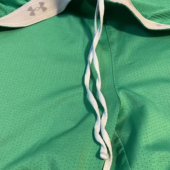Men’s under armor, large gear workout green retro  shorts - Picture 8 of 8